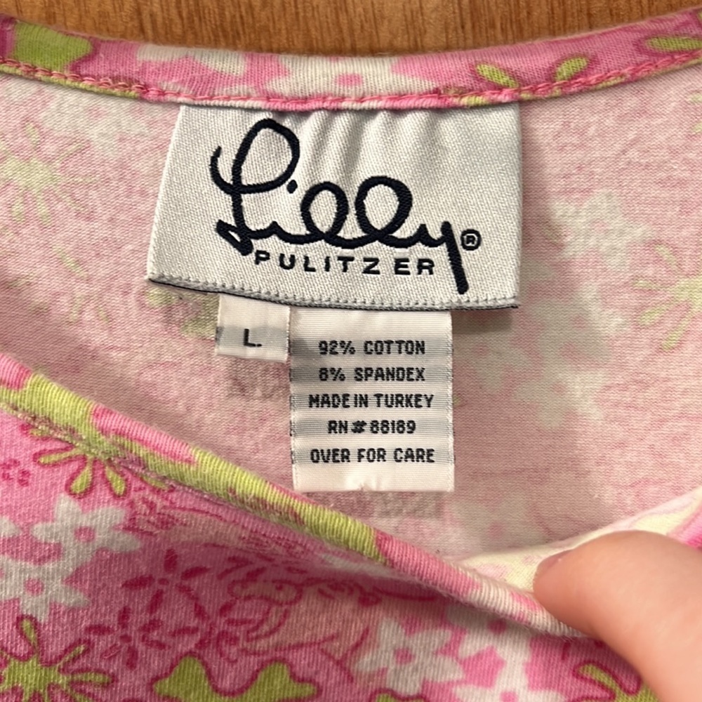 Vintage Lilly Pulitzer T-Shirt Dress - Picture 4 of 7